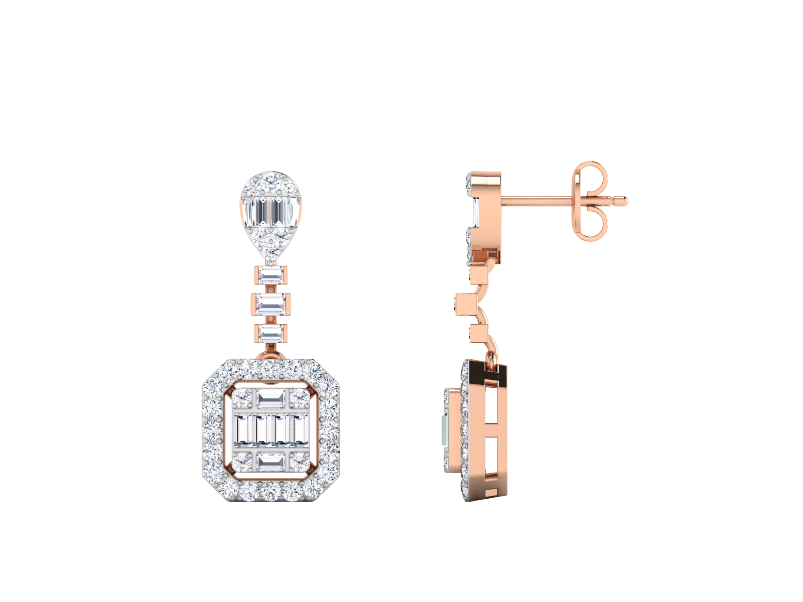 Ria Diamond Earrings - zivar.in