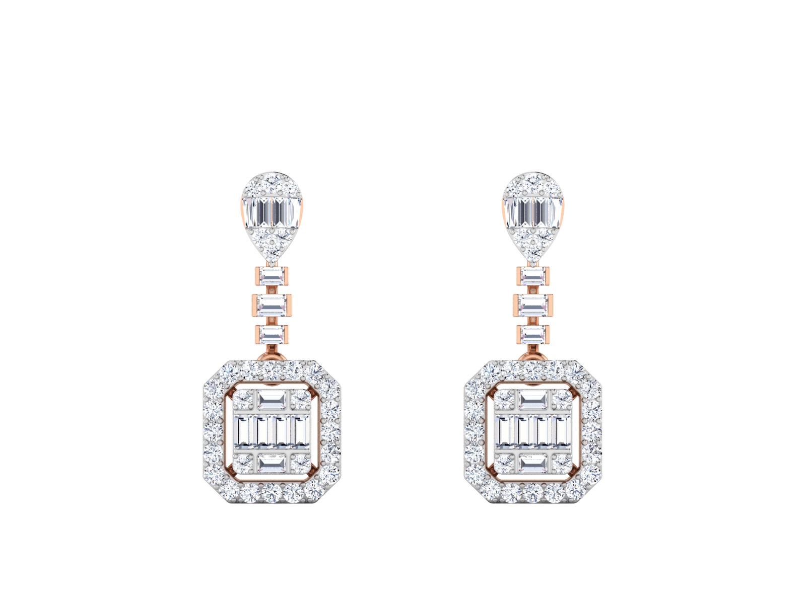 Ria Diamond Earrings - zivar.in