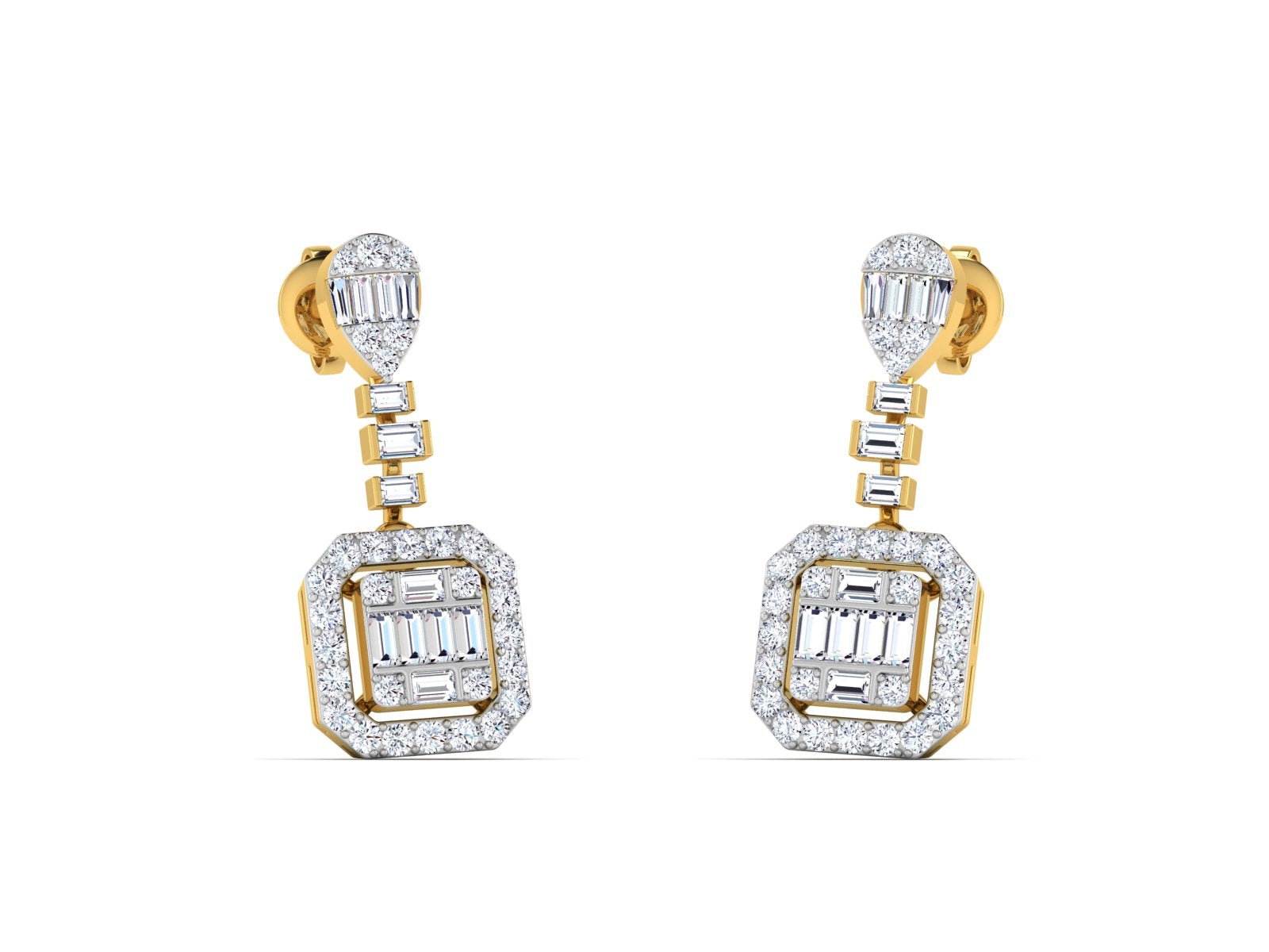 Ria Diamond Earrings - zivar.in