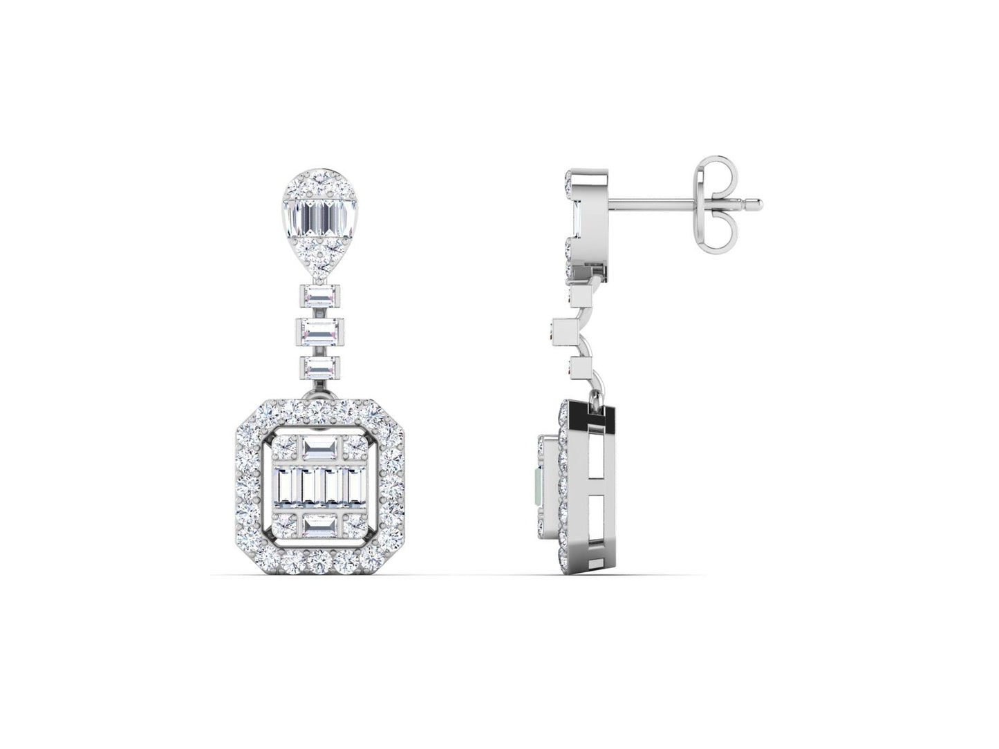 RIA Diamond EARRINGS - zivar.in