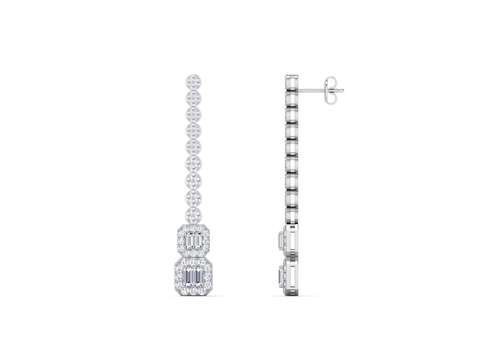 Rosalia DIAMOND EARRING - zivar.in