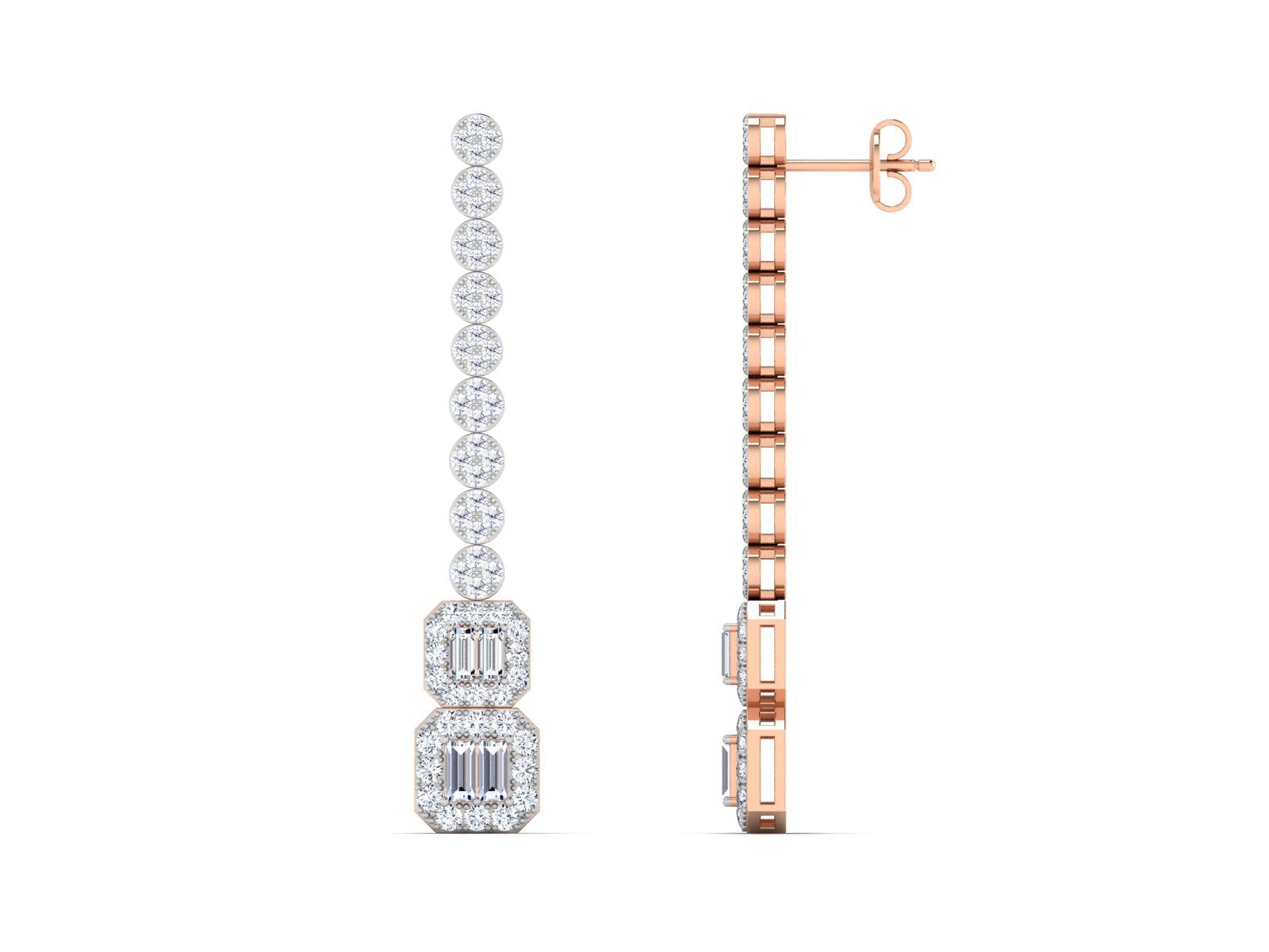 Rosalia Diamond Earrings - zivar.in