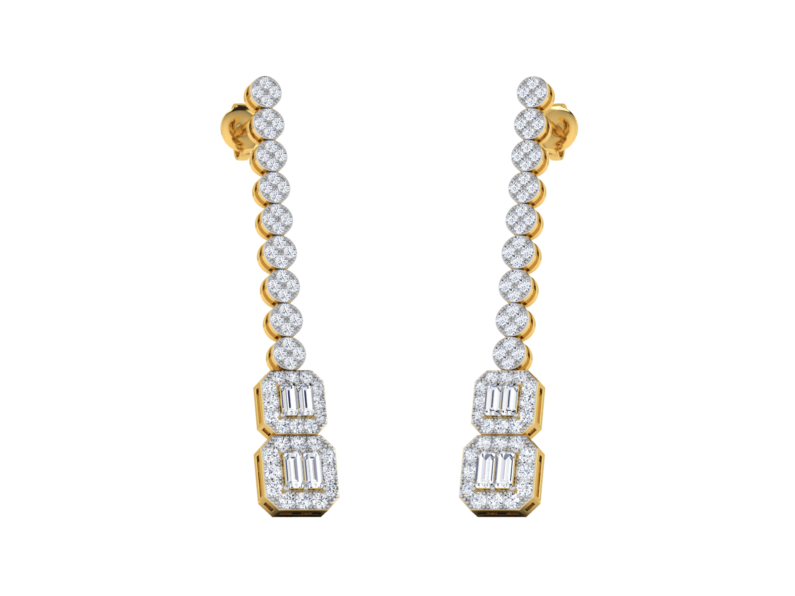 Rosalia Diamond Earrings - zivar.in