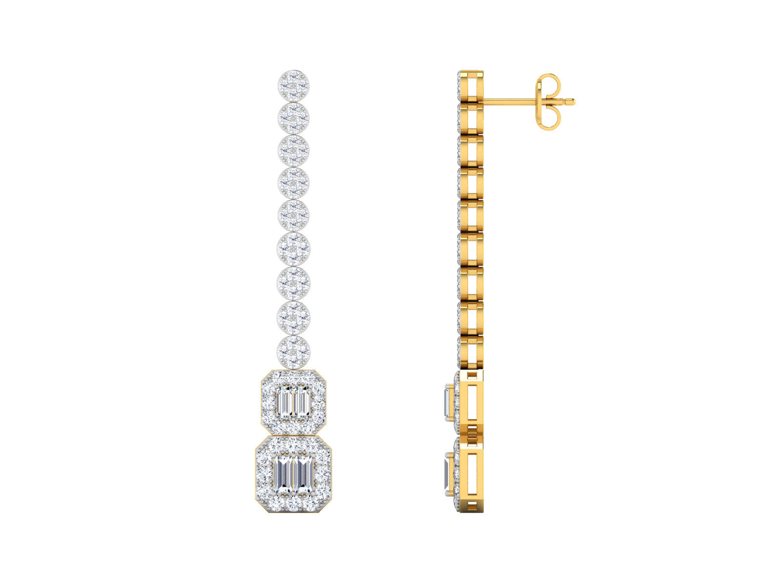 Rosalia Diamond Earrings - zivar.in