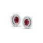 RUBY MAGIC DIAMOND EARRING - zivar.in