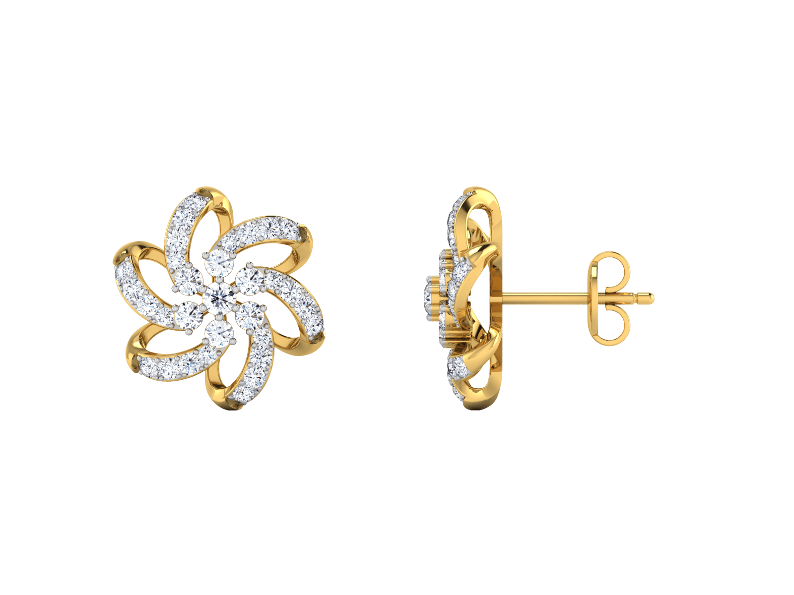 Salvina Diamond Earrings - zivar.in