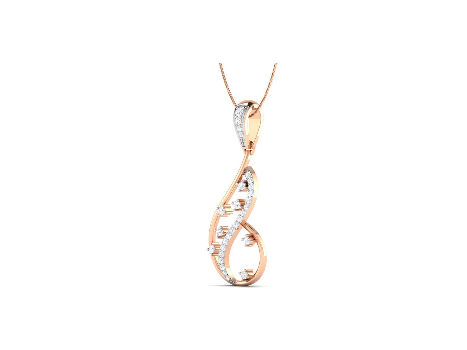 Search Me More Diamond Pendant - zivar.in