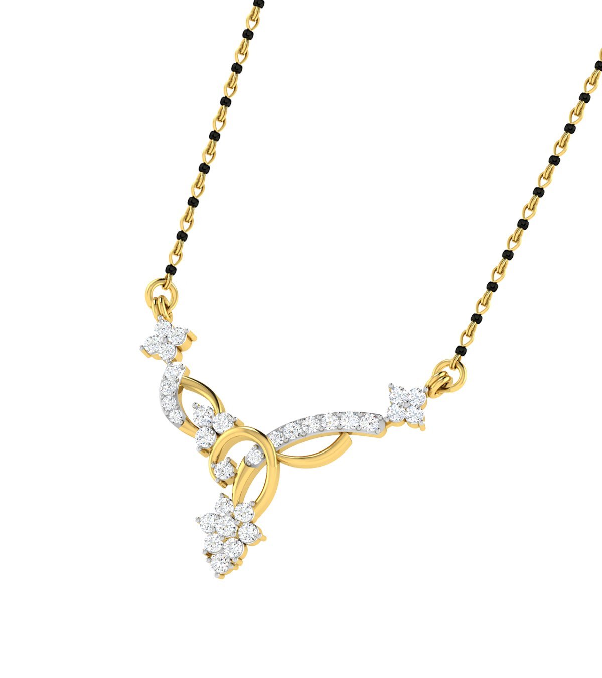 SHREYA DIAMOND MANGALSUTRA - zivar.co