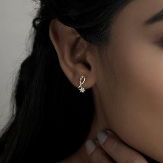 Simone Diamond Earring - zivar.co