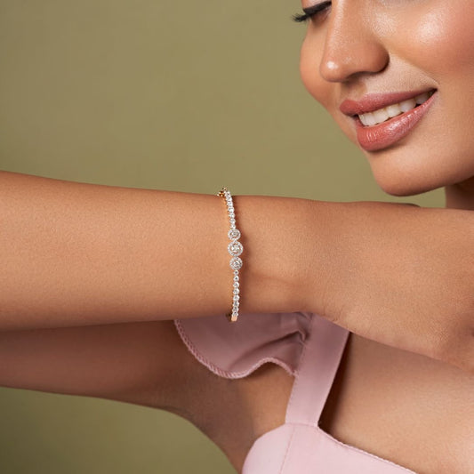 Sunrise Diamond Bracelet - zivar.in