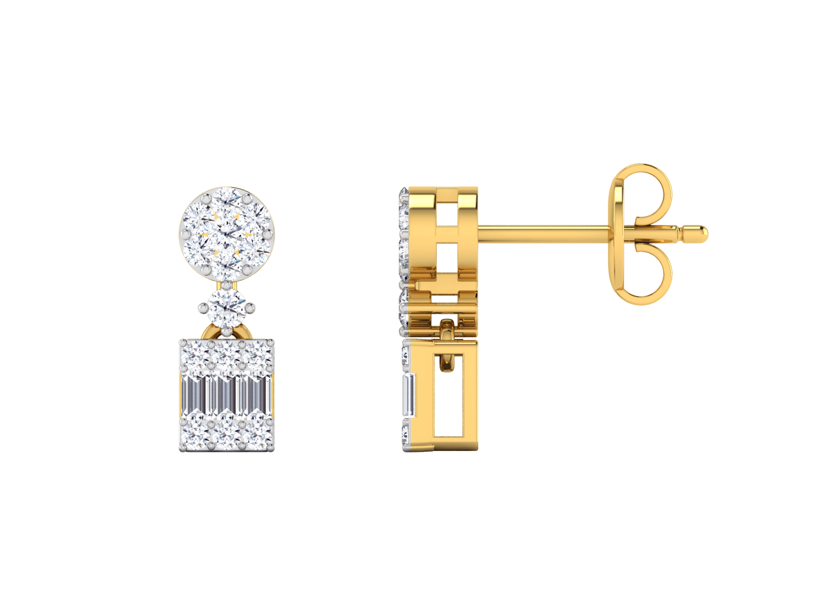 Tia Diamond Earrings - zivar.in