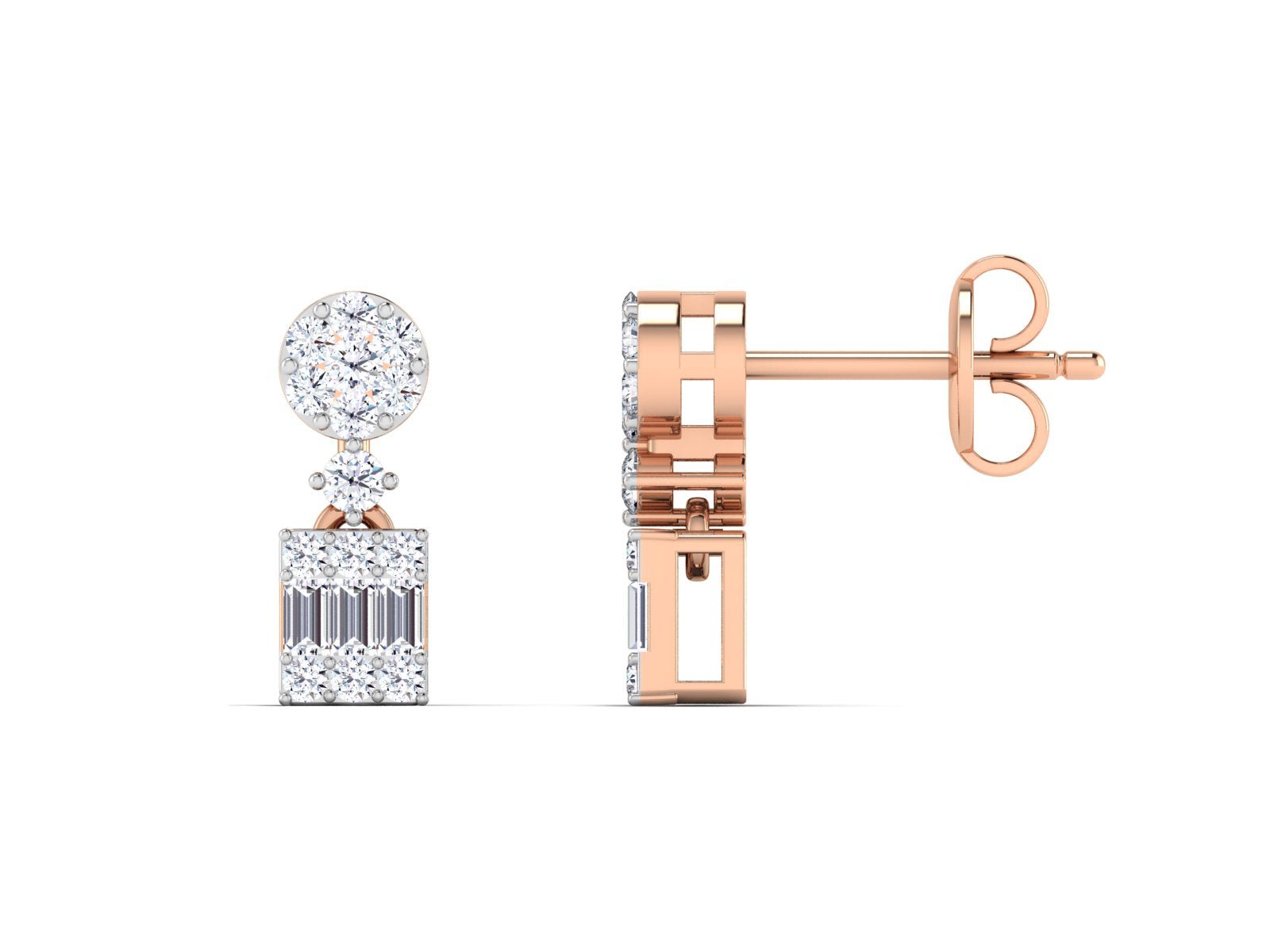 Tia Diamond Earrings - zivar.in