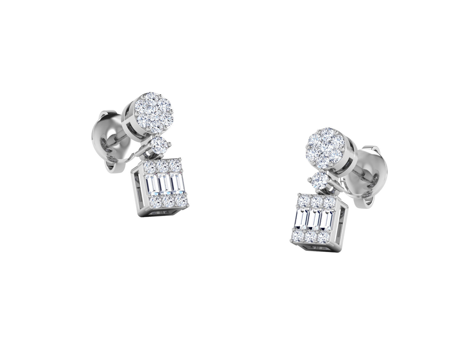 Tia Diamond EARRINGS - zivar.in