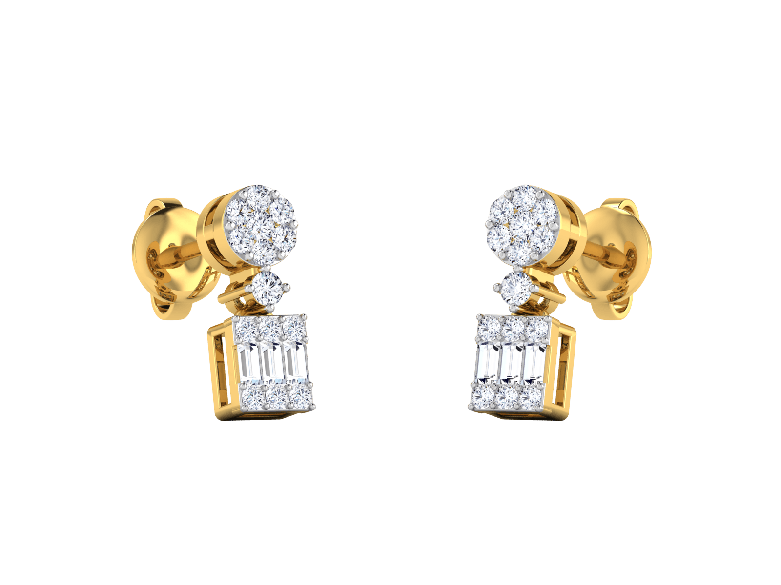 Tia Diamond Earrings - zivar.in