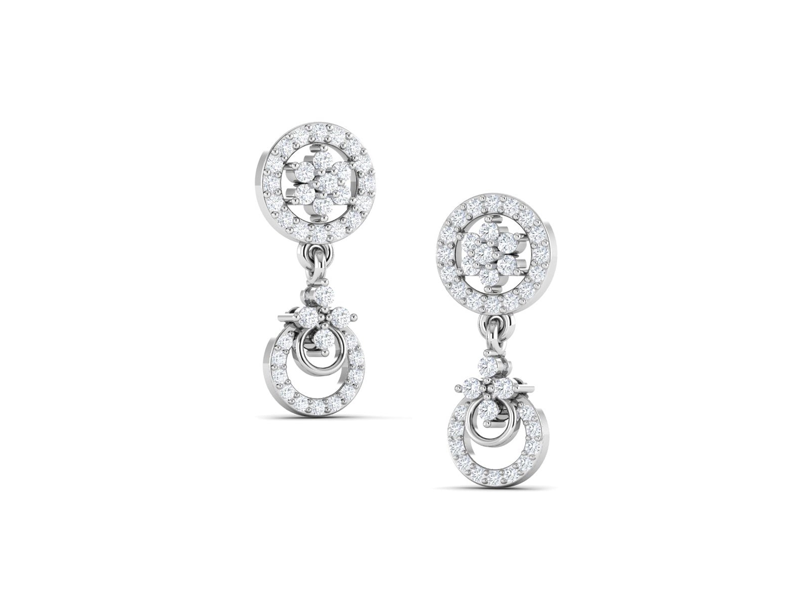 TRUE SPARKLES DIAMOND EARRING - zivar.co