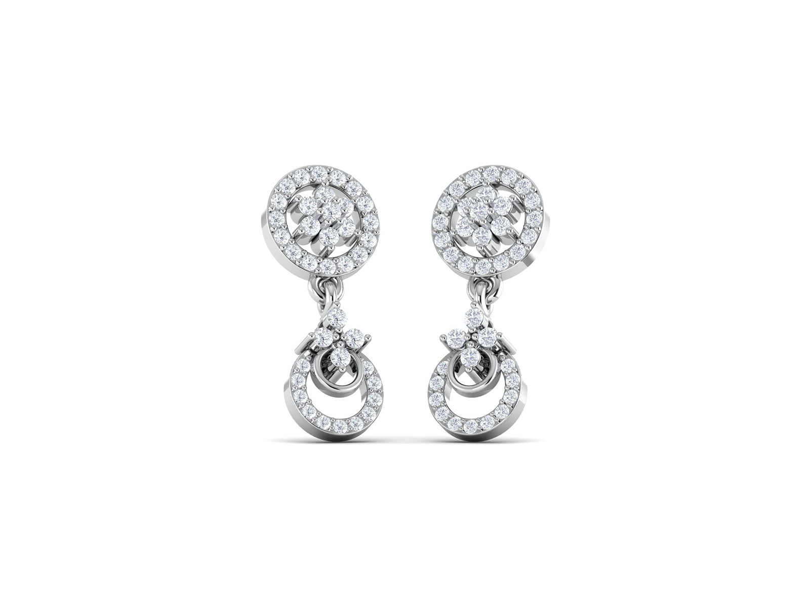 TRUE SPARKLES DIAMOND EARRING - zivar.co