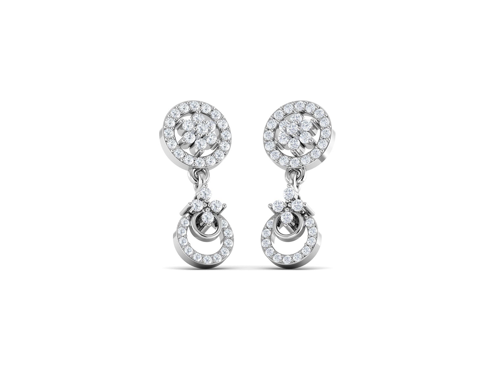 TRUE SPARKLES DIAMOND EARRING - zivar.co