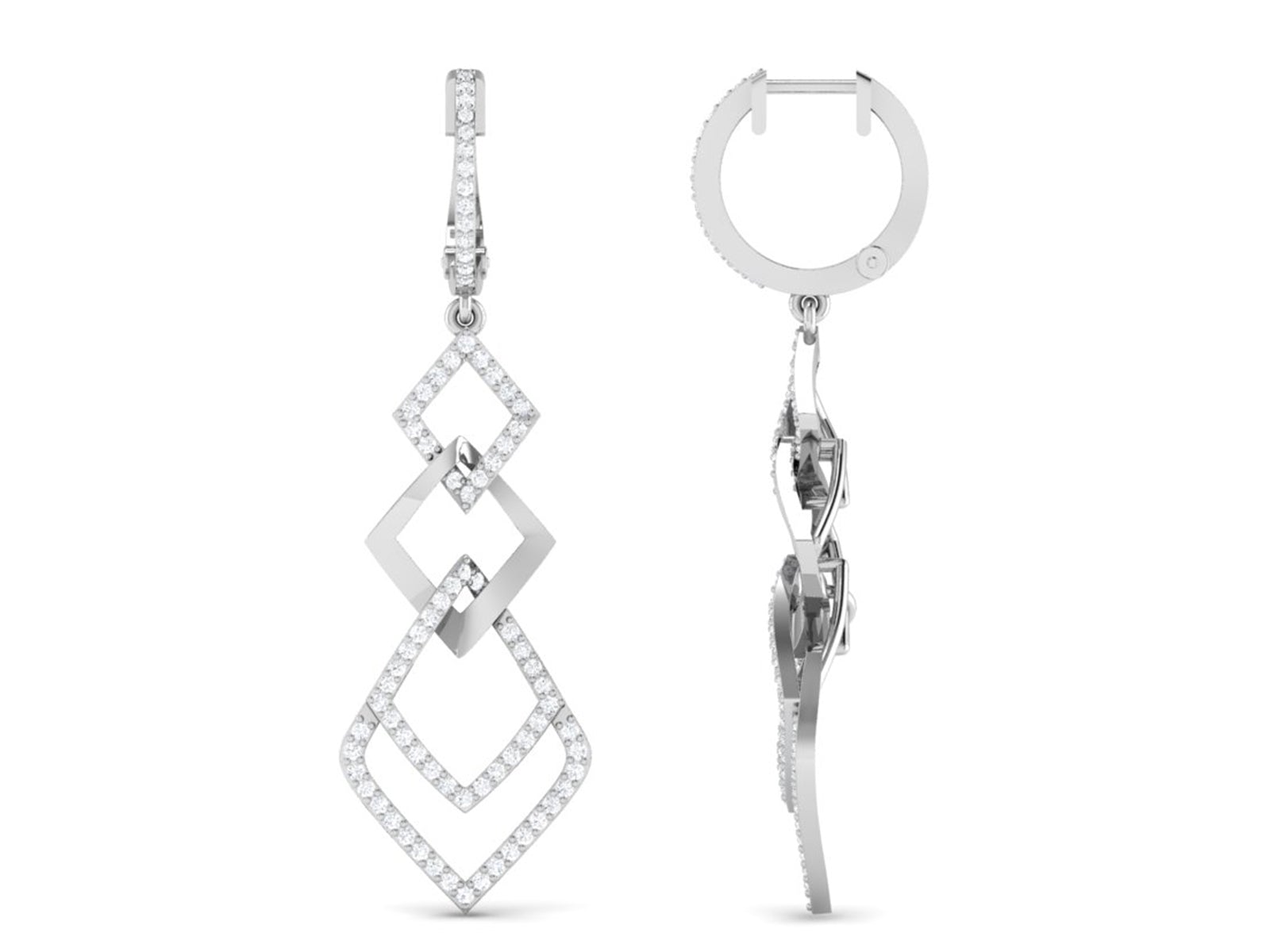 TRY-O-LOGY DIAMOND EARRING - zivar.co