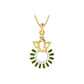 VAKRATUNDA DIAMOND PENDANT - zivar.in