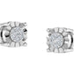 VAMA 14KT WHITE GOLD DIAMOND EARRINGS - zivar.in