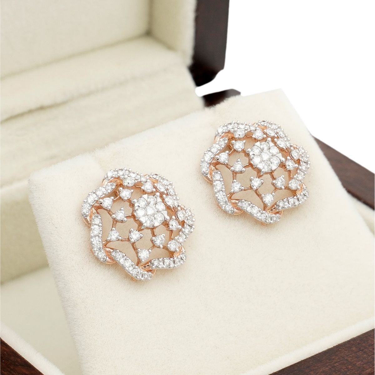 VANESSA DIAMOND EARRING - zivar.co