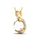 White Passion Diamond Pendant - zivar.in