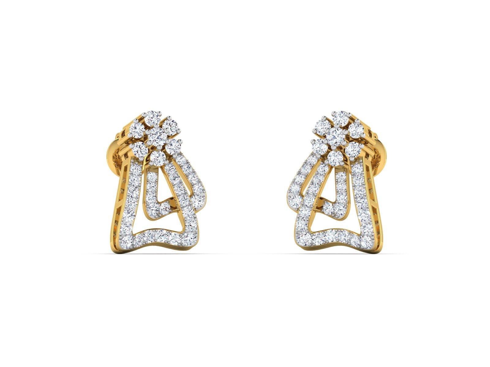 Ysabelle Diamond Earrings - zivar.in