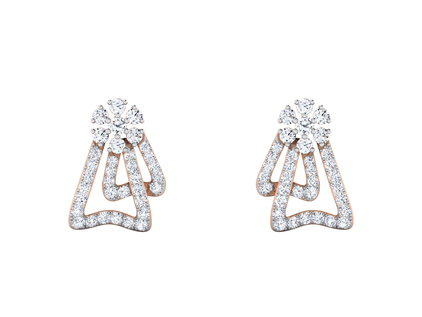 Ysabelle Diamond Earrings - zivar.in