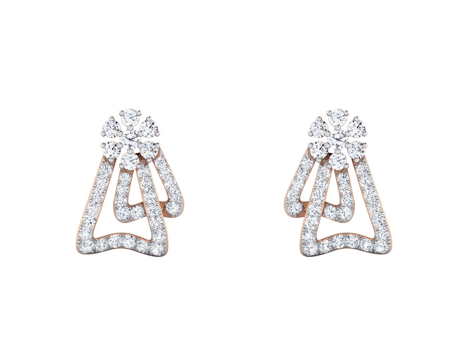 Ysabelle Diamond Earrings - zivar.in