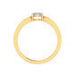 Zelda 18KT Yellow Gold Diamond Ring - Zivar.in