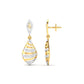 ZIG ZAG DIAMOND EARRING - zivar.in