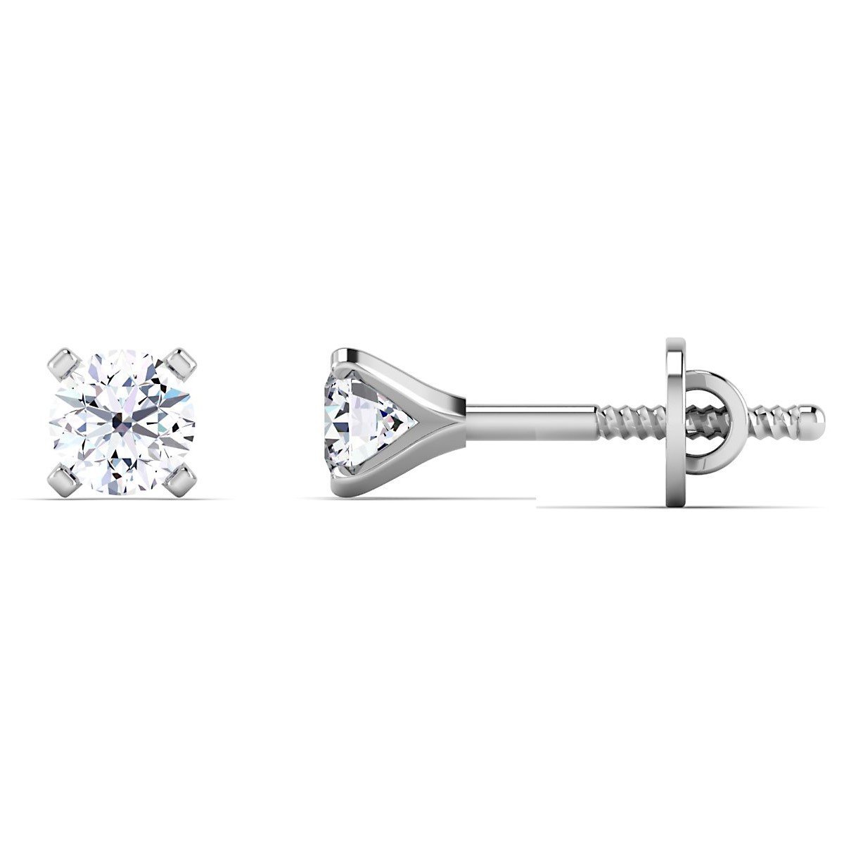 Ziva Solitaire Earring - zivar.co